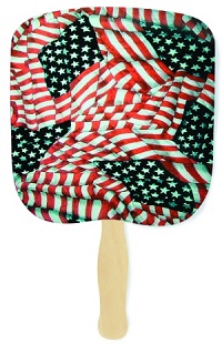 Quilted Glory Patriotic Fan