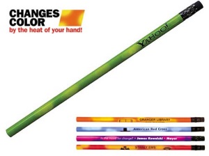 Custom Mood Pencils with Black Erasers