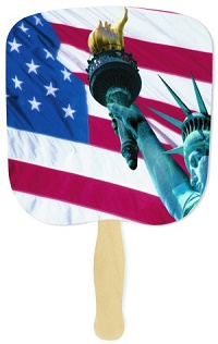 Liberty Patriotic Handheld Fan