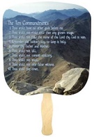 Ten Commandments Church Fan