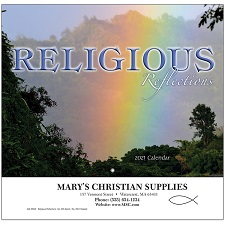 Religious Reflections 2021 Calendar Cover