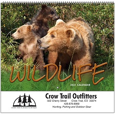 Wildlife 2021 Calendar Cover