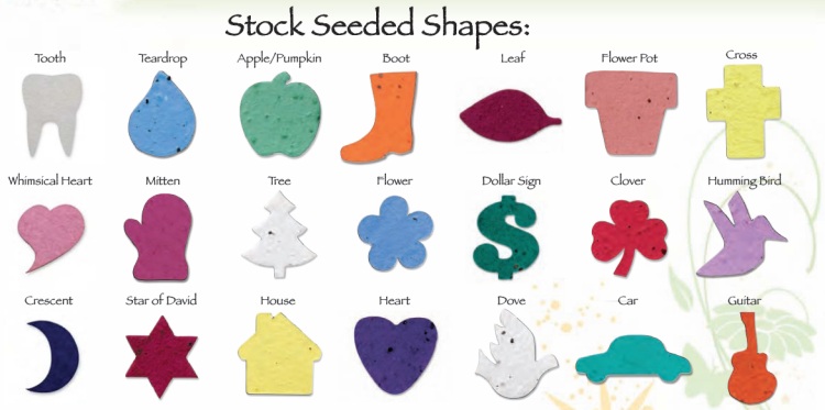 Stock Seeded Shapes
