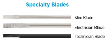 Specialty Blades for Pocket Screwdriver