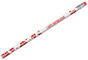 Custom Printed Political Pencil