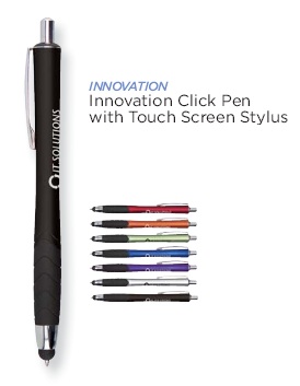 Innovation Click Pen with Touch Screen Stylus