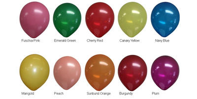 11" Decorator Balloons