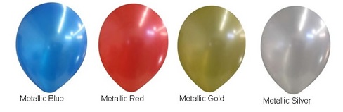 Metallic Balloon Colors