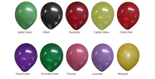 9" Decorator Balloons