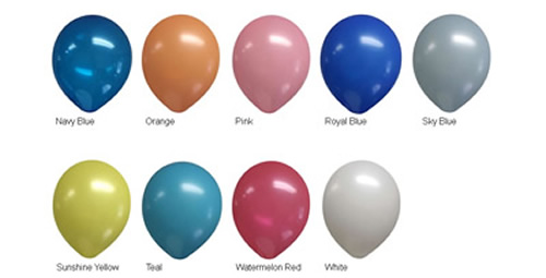 9" Decorator Balloons